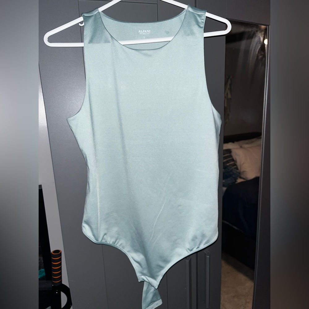 Green body suit